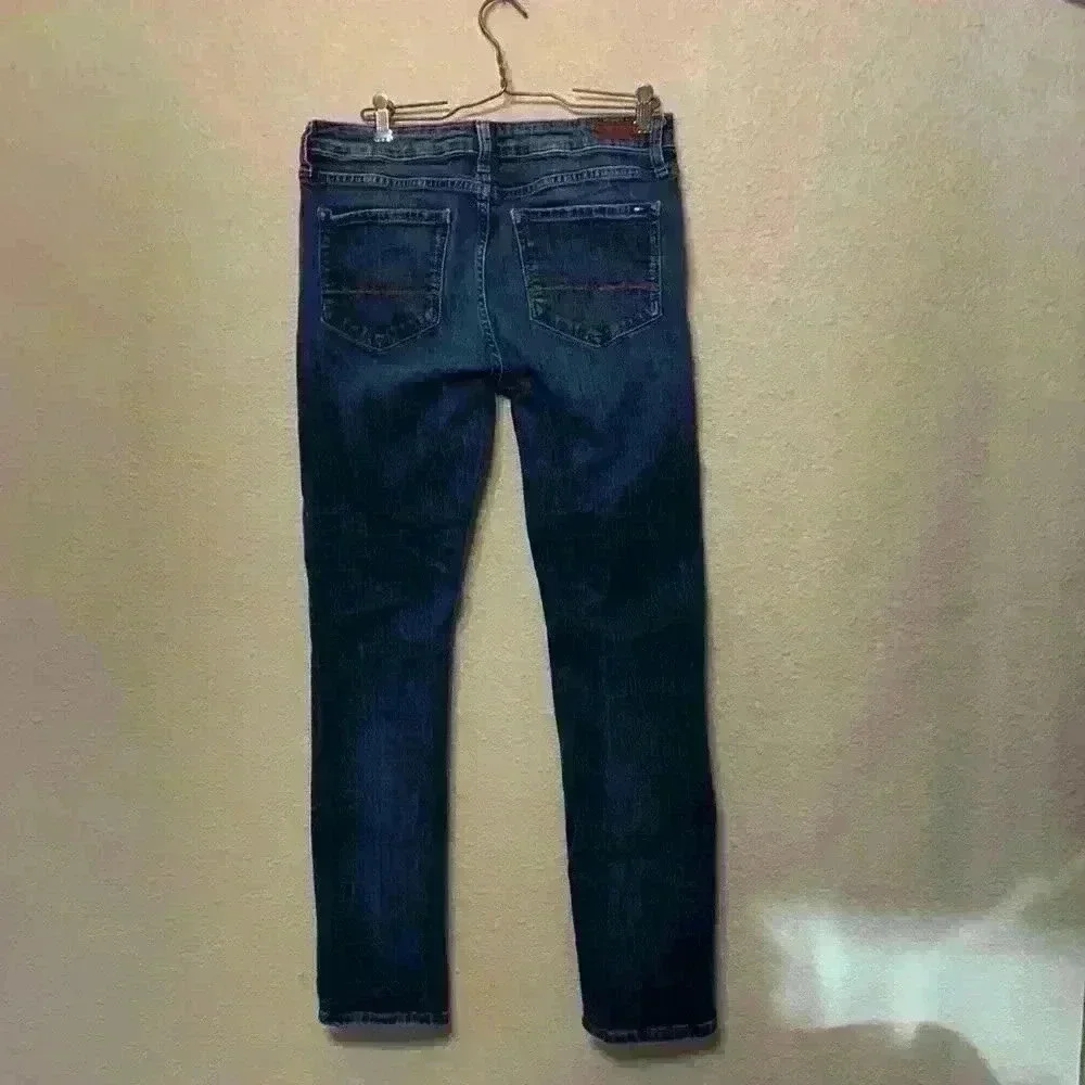 Tommy Hilfiger Rome regular fit jean sz 30/30 slim fall winter dark wash comfy - Picture 9 of 11